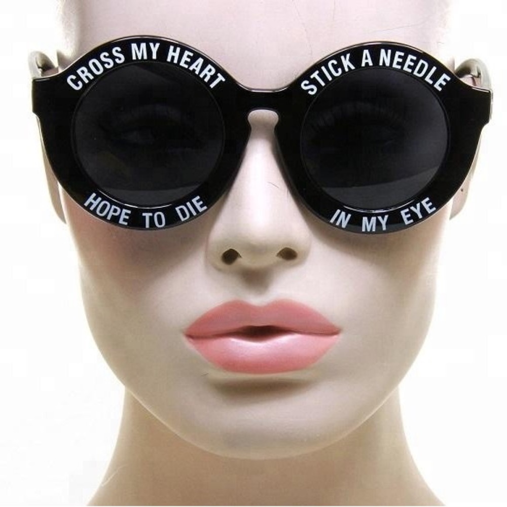 Cross My Heart Hope To Die Sunglasses